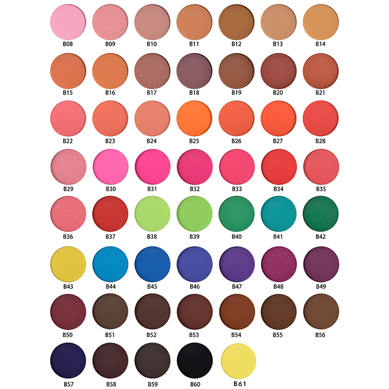 

1pcs Single eyeshadow powder Matte Shiny Glitter Eyes Shadow 120colors for choose DIY vibrant shinning Eye Shadow powder, 120 colors for choose