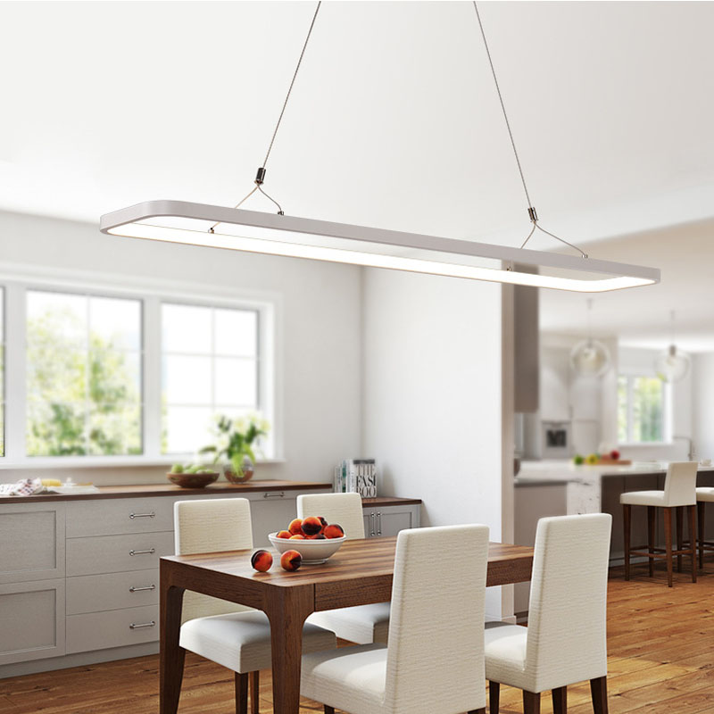 

Office LED Pendant Lights Led Circle Hanging Light Simple Chandelier 85-260V