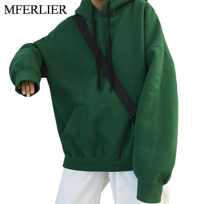 

Autumn winter hoodies men fleece 5XL 6XL 7XL 8XL Bust 140cm large size Loose 9 colors sweatshirt men, Black