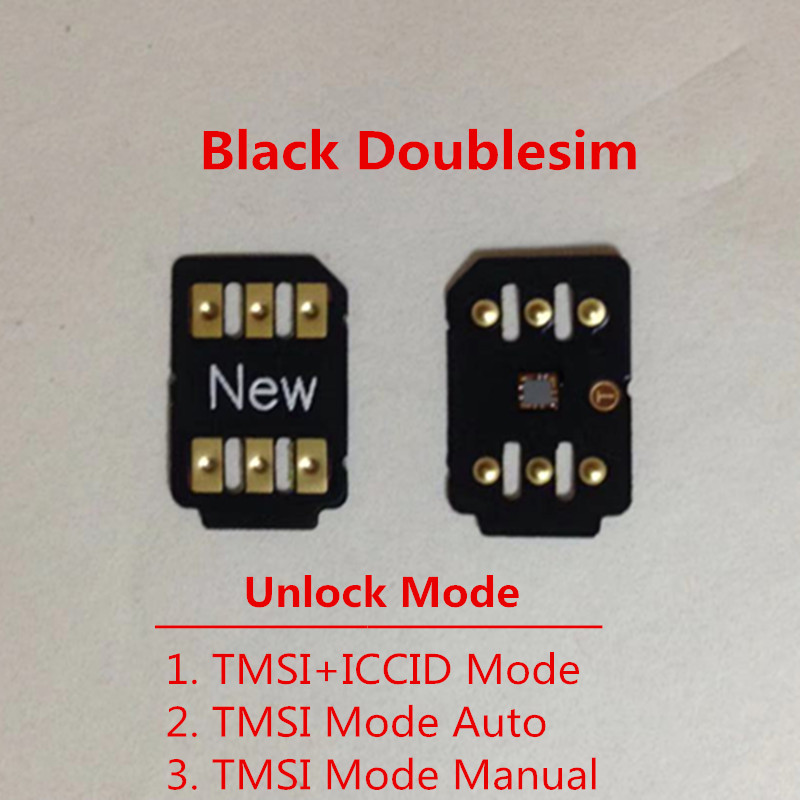 

Free DHL New Double-sim Unlock Card for iOS 14.X for US/T-mobile,Sprint, Fido,DoCoMo & other carriers Turbo sim