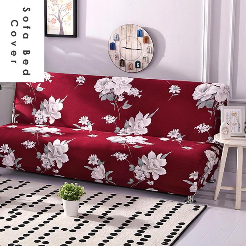 

Fashion Elastic Folding Sofa Cover Full Coverage Living Room Anti Slip Slipcovers Polyester Spandex Soft Home Textile