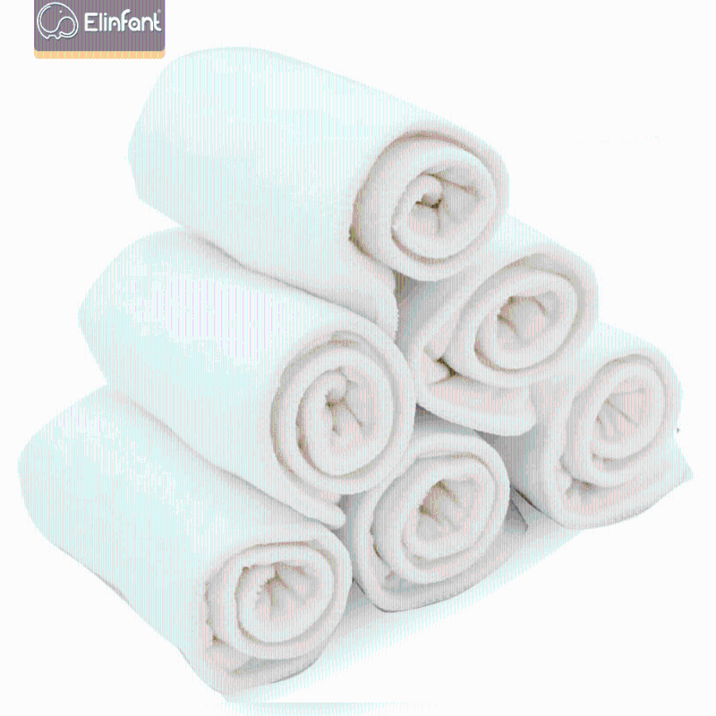 

Elinfant 10Pcs/Set 3 Layers Microfiber Cloth Diaper Nappy Insert Super Absorbent Reusable Washable 35×13.5 cm Diaper Insert, 10 pcs diaper insert