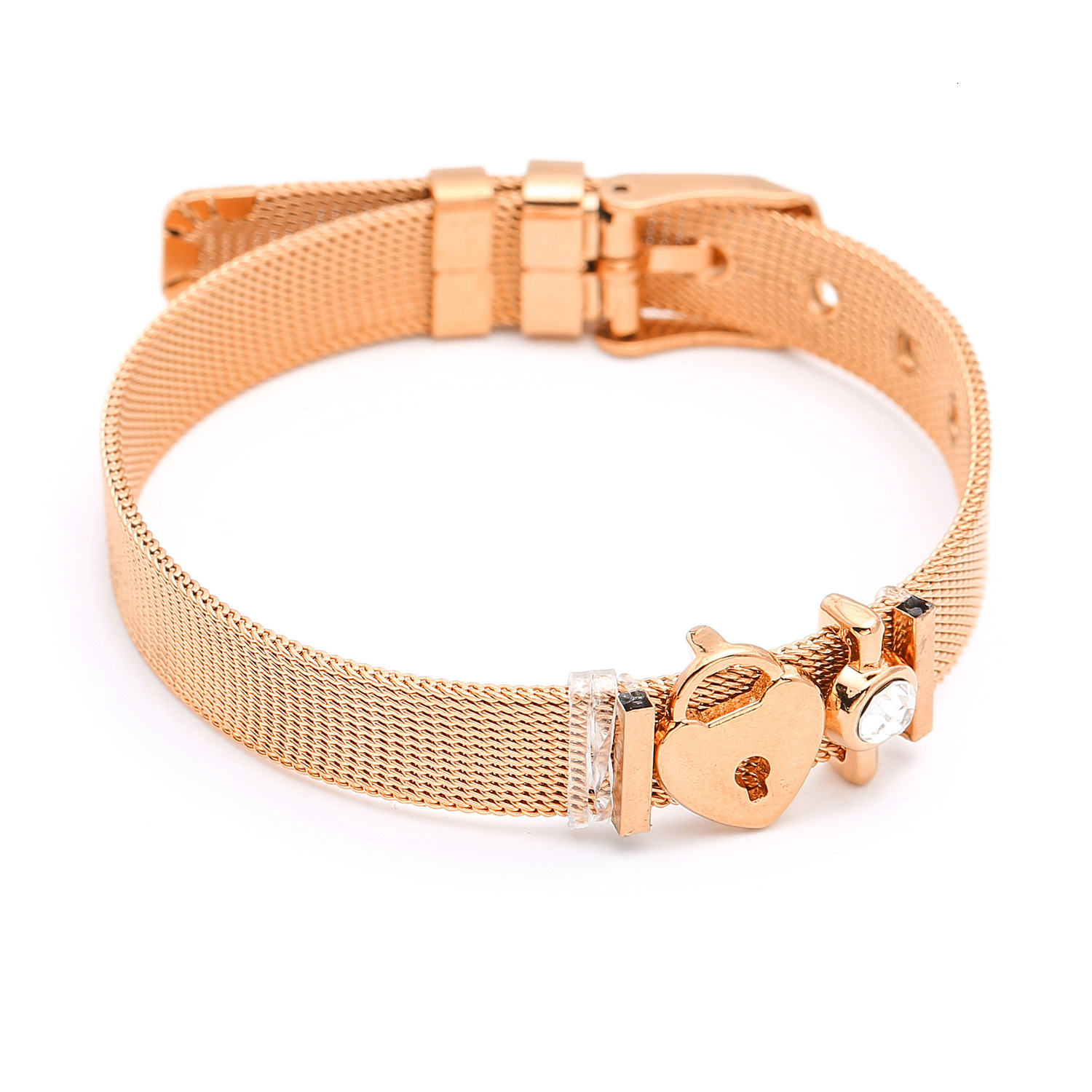 

Concise Wind Stainless Steel Bracelet Trend Diy Geometry Modeling Bracelet Ornaments