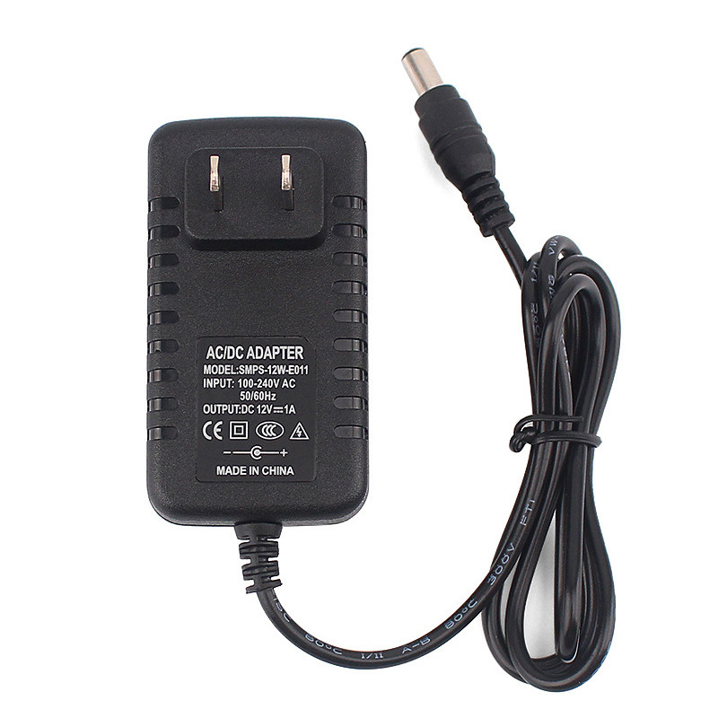 

High Quality DC 12V 1A 2A Power Adapter AC100-240V 50/60Hz Power Plug Source for CCTV Camera LED Items