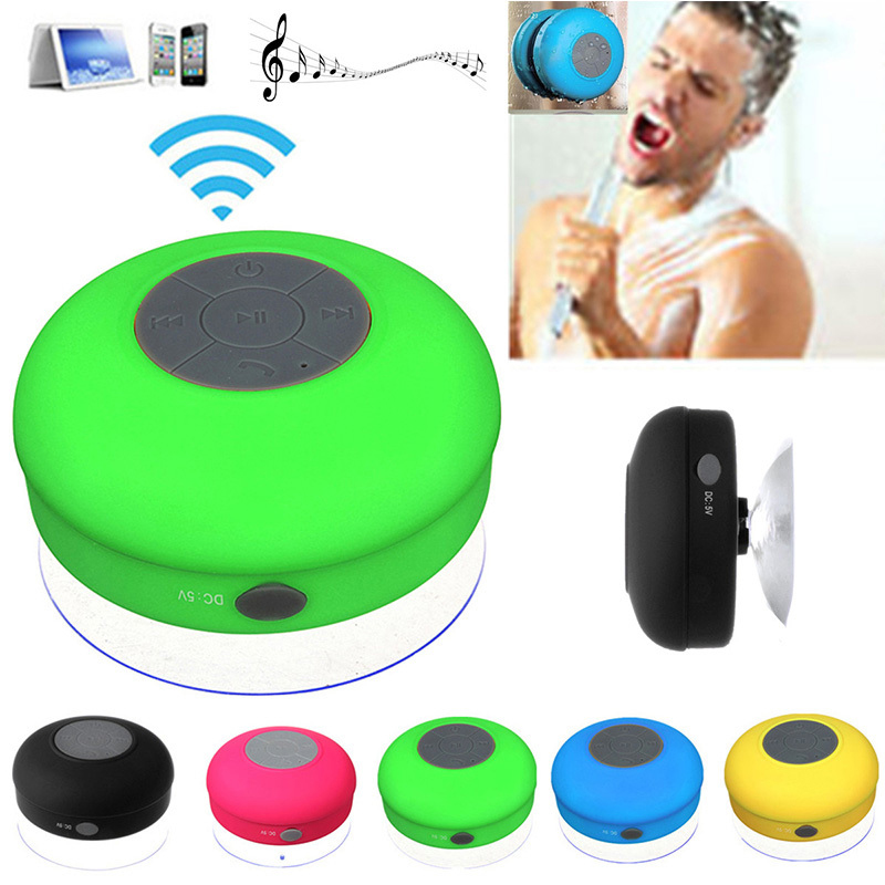 

Portable Mini Wireless Bluetooth Speaker Waterproof Handsfree For Cellphone Subwoofer Shower Bathroom Pool Car Beach Outdoor