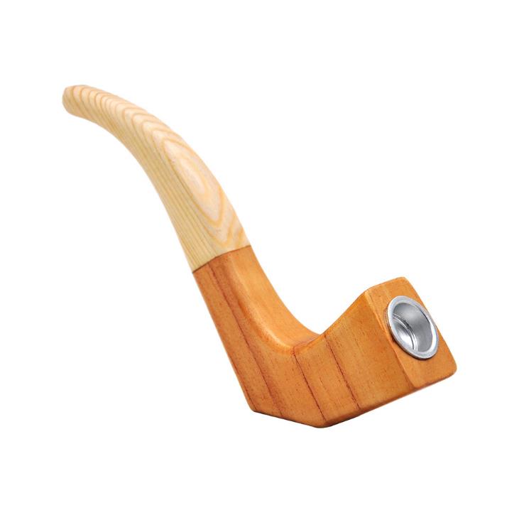 

2019 Handmade Wood Pipe Creative Pipe Solid Wood