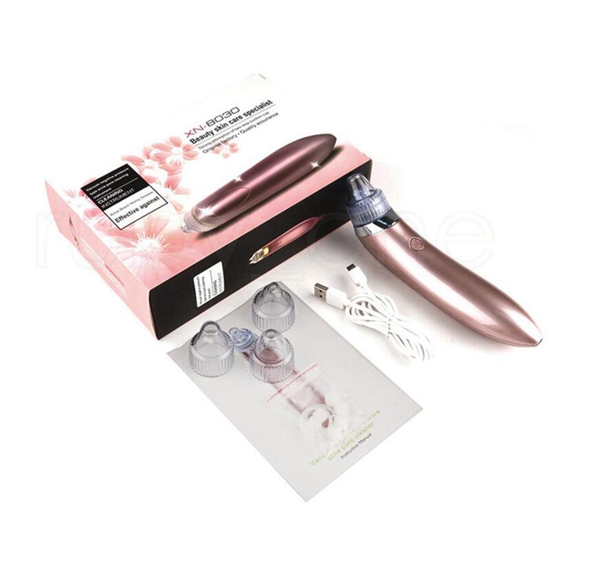 USB Face Nose Acne Black Dot Pimple Blackhead Remover Electric Blackhead Vacuum Cleaner Pore Skin Care Tools Machine