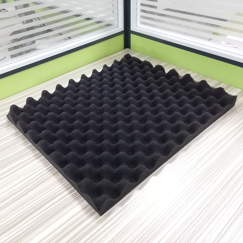 

Soundproofing Foam 30*20CM Black Egg Crate Studio Acoustic Foam Soundproofing Treatment Egg Profile