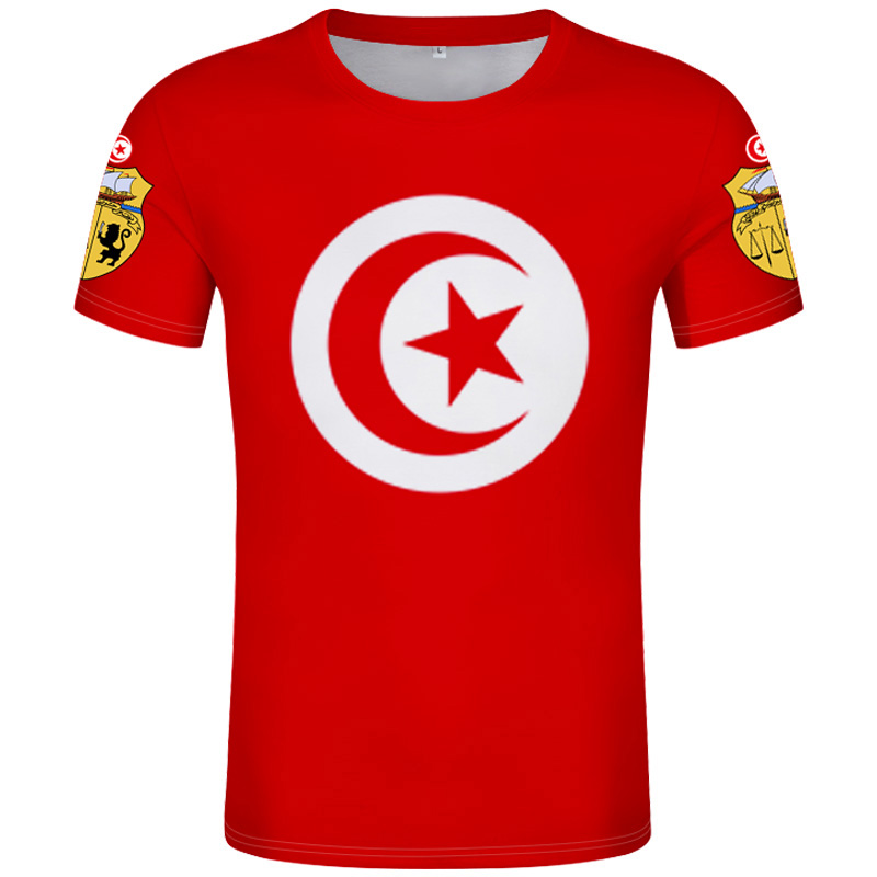 

TUNISIA t shirt diy free custom name number tun T-Shirt nation flag tunisie tn islam arabic arab tunisian print photo 0 clothing, 1008