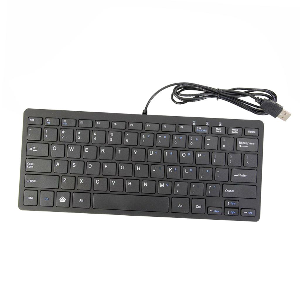 

Ultra Thin Wired USB Mini 78 Keys English