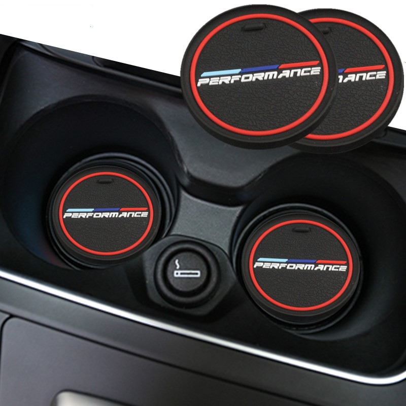 

2pcs Car Interior Water Cup Bottle Holder Anti-slip Pad Mat for Bmw M Stickers X1 X3 X4 X5 X6 X7 E46 E90 F20 E60 E39 F10 F30 E48