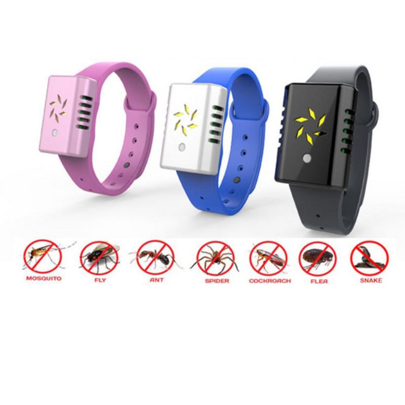 

Other Bracelets Intelligent Electronic Mosquito Repellent Wristband Bracelet Insect Outdoor Anti-mosquito