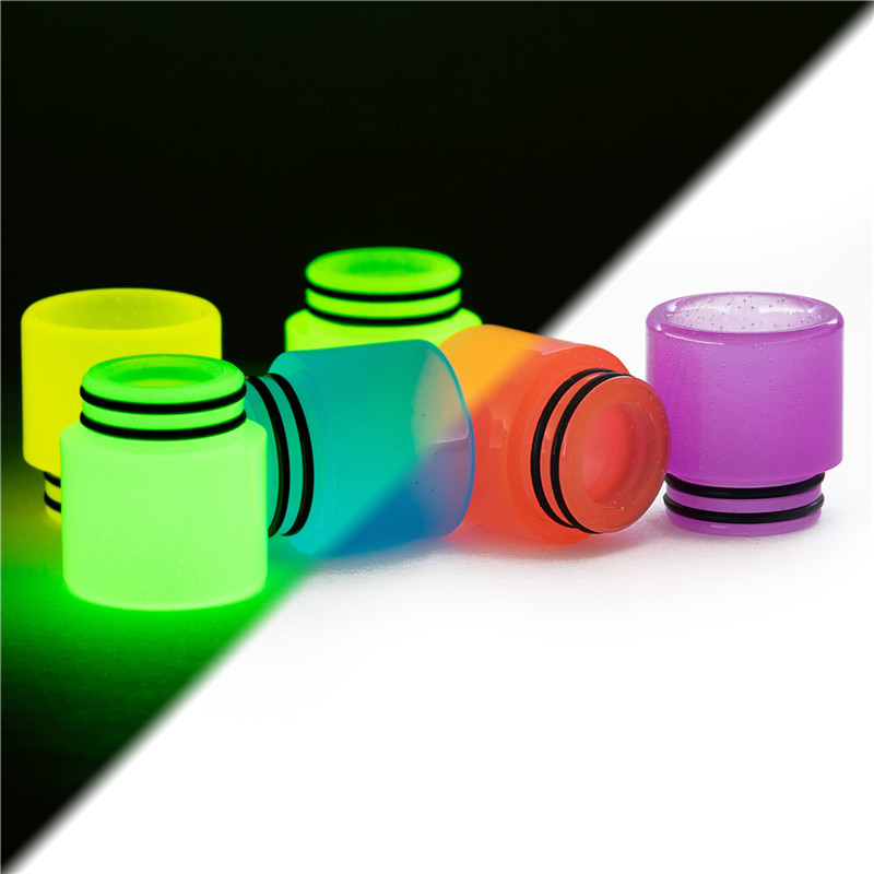 

VapeSoon 810 Resin Drip Tip Luminous Day And Night Drip Tip For TFV12 Prince IJUST 3 etc Acrylic Package