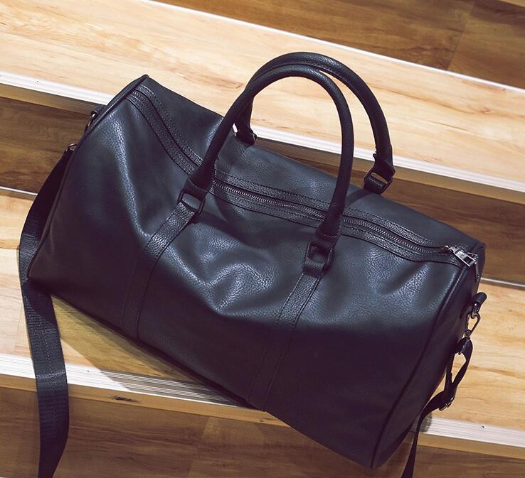 

60CM large capacity women travel bags classical hot sale high quality men shoulder duffel bags carry on luggage