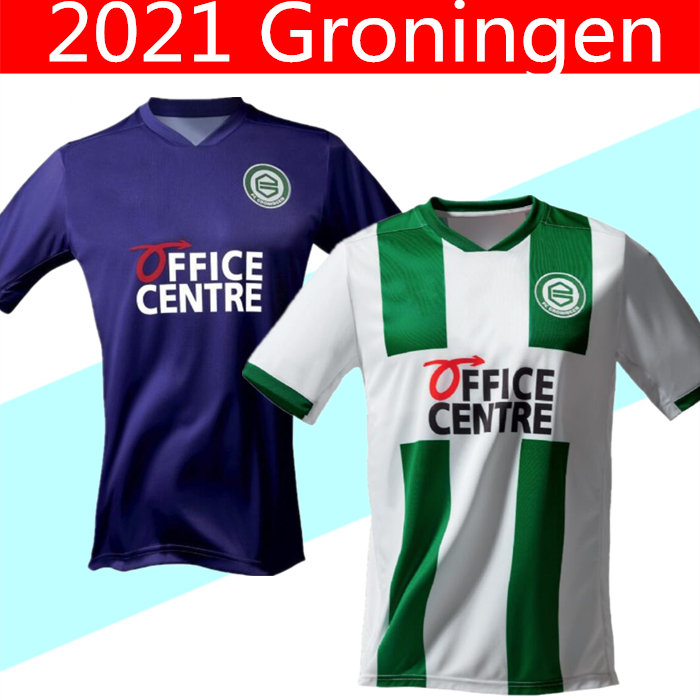 

20 21 FC Groningen soccer jersey home away robben 2020 2021 Groningen Deyovaisio Zeefuik Daishawn Redan football shirt maillot de foot