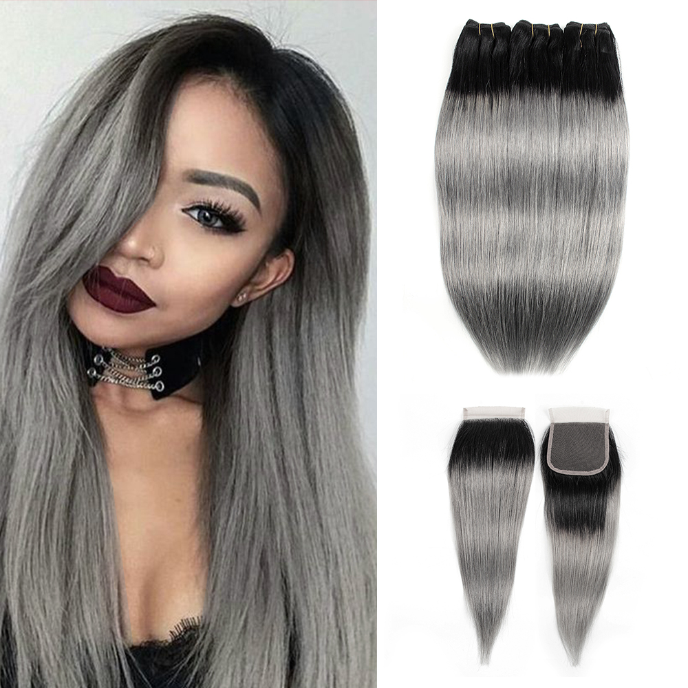 Rabatt Silber Ombre Haarverlangerungen 2020 Silber Ombre Haarverlangerungen Im Angebot Auf De Dhgate Com