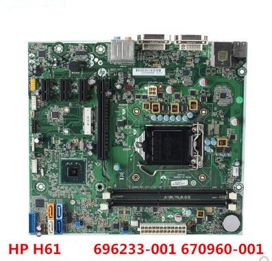 

HP JOSHUA H61 uATX 698346-501 696233-001 670960-001 Intel Desktop Motherboard