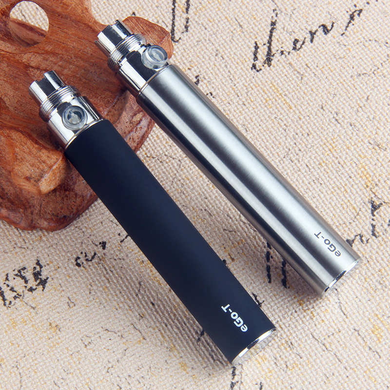 

MOQ 10Pcs ego-T vaporizers 650 900 1100 mAh vape pen 510 battery ego batteries for BUD Glass Cartridge Ceramic Vaporizer eCigs