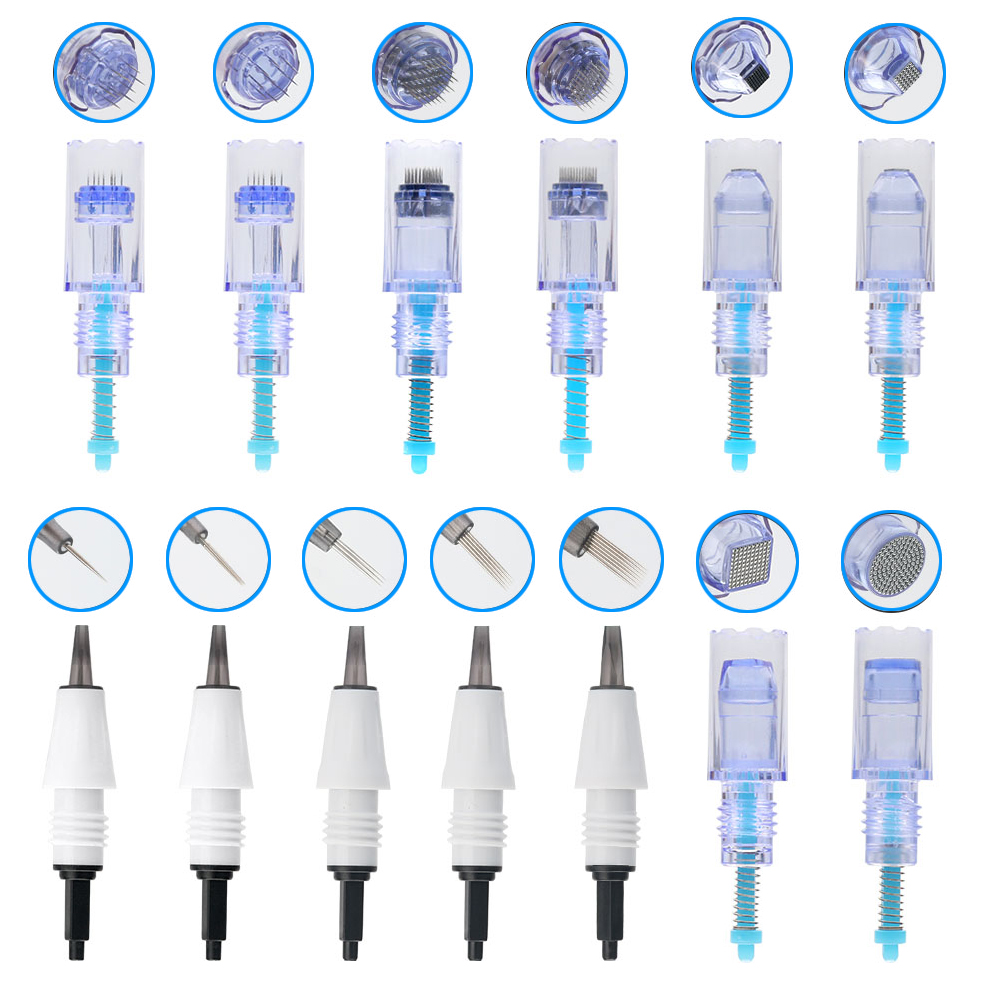 

Artmex Replacement Micro Needle Cartridge Tips for Derma Pen Dr Pen V6 V8 V9 V11 Tattoo Makeup Machine PMU MTS Skin Care Beauty