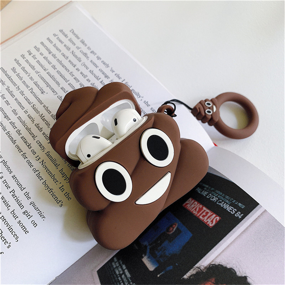 

For AirPods 1/2 Case Cute Cartoon Earphone Cases For Apple Airpods 2 Soft Protect Cover NEW