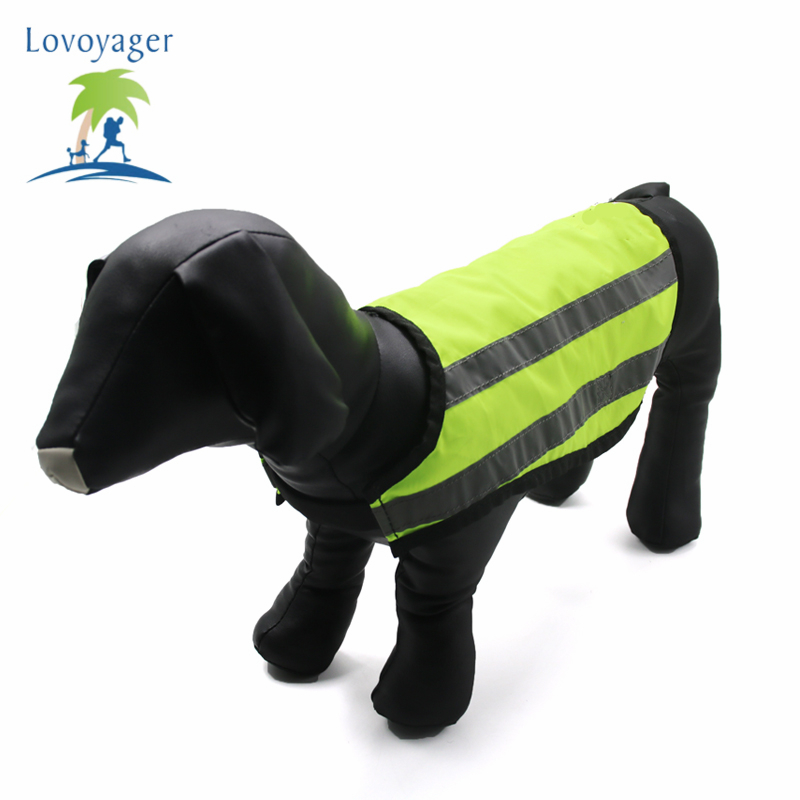 

Fluorescent Reflective Pet Dog Vest Clothes Adjustable Elastic Dog Sleeveless Vest For Small Medium Larger, Green