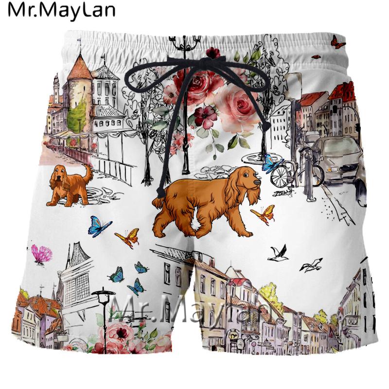 

2020 New Fashion Animal Dogs 3D Printed Men/Women Hipster Board Shorts Boy' Bermuda Unisex Casaul Beach Swimming Trousers 167, Unisex tshirt
