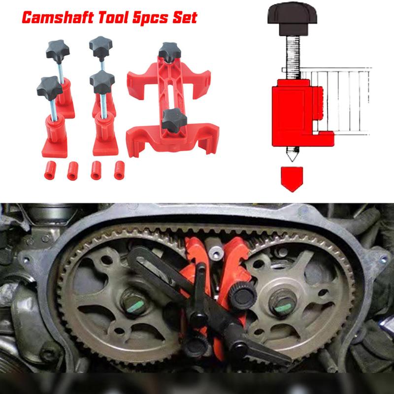 9 pezzi Kit di utensili per bloccaggio ingranaggi ingranaggio pignone motore albero a camme doppio auto Bloccaggio distribuzione motore