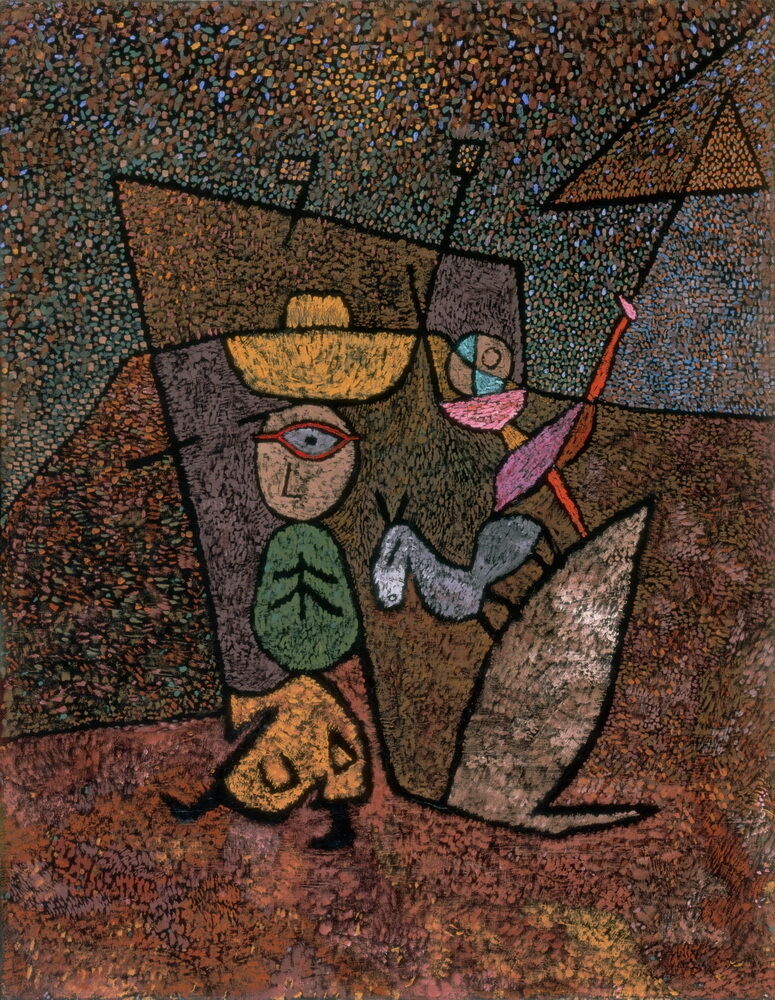 

Paul Klee Traveling Circus Home Decor Handpainted &HD Print Oil Painting On Canvas Wall Art Canvas Pictures 191113