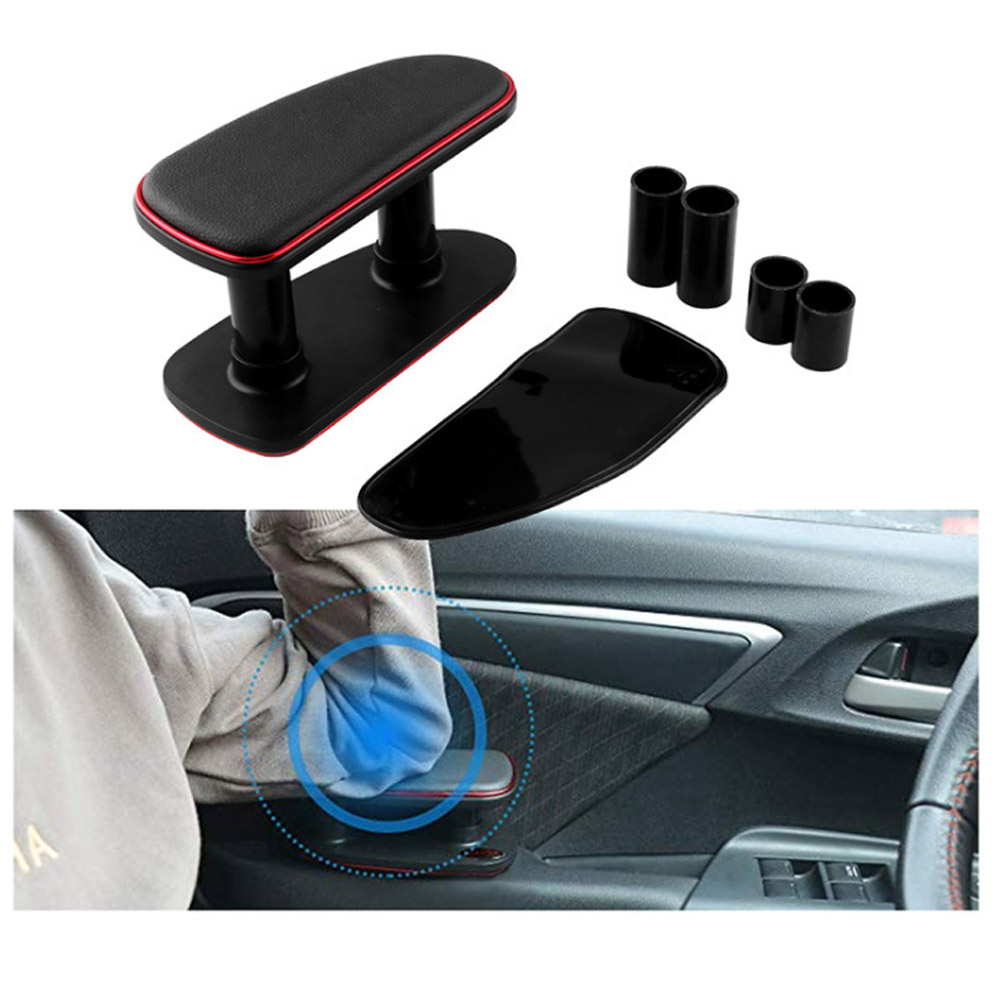 

Armrest Rest Pads Elbow Support Bracket Door Side Automobile Anti-fatigue Adjustable silicone mat Universal