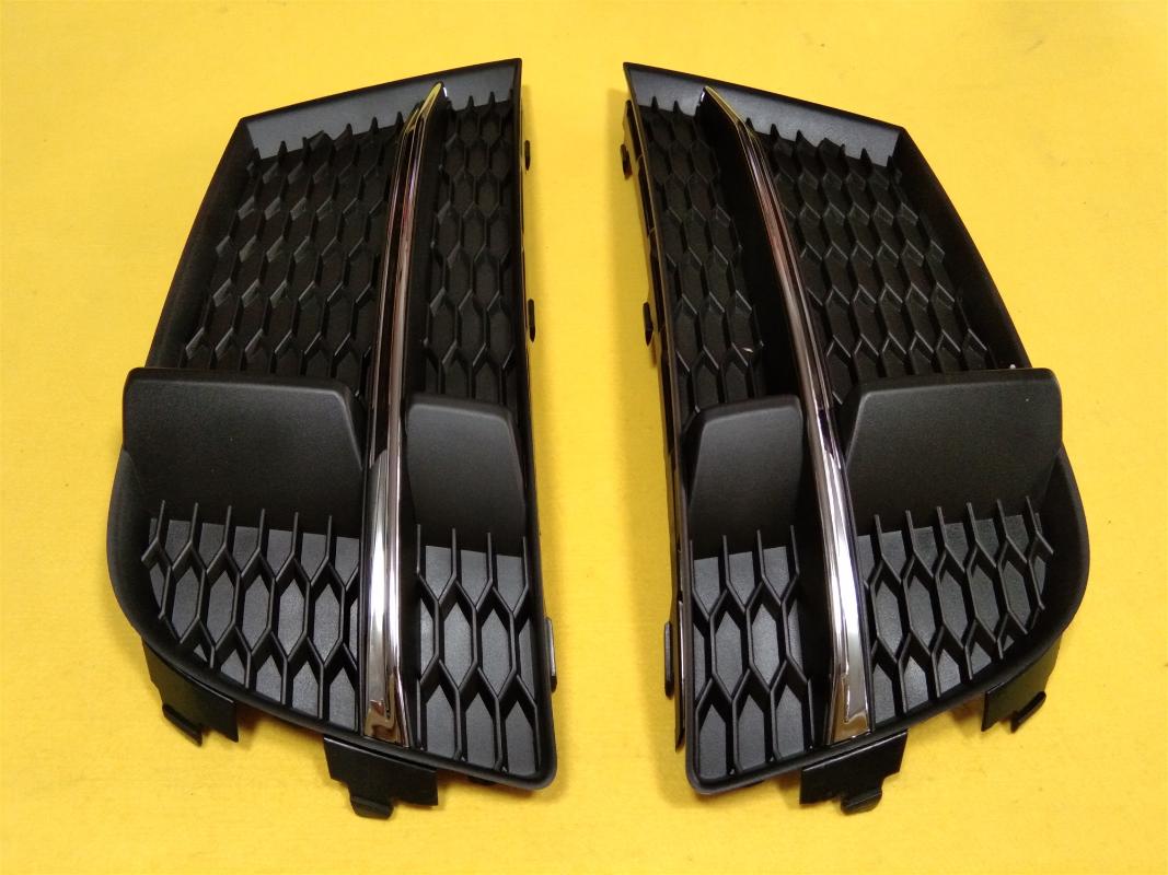 

Fog Light Frame A3 Fog Light Frame Lamp Cover Front Bar Lower Grille Front Bar Ventilation Mesh fOR A3 PA 2017 up