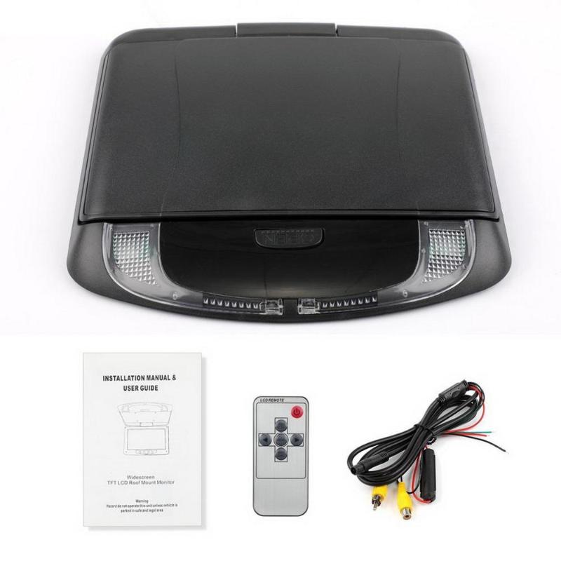 

New Wide Voltage Reversing Image Display Car Ultra-Thin Ultra-Light 9 Inch High-Definition Car Ceiling Display