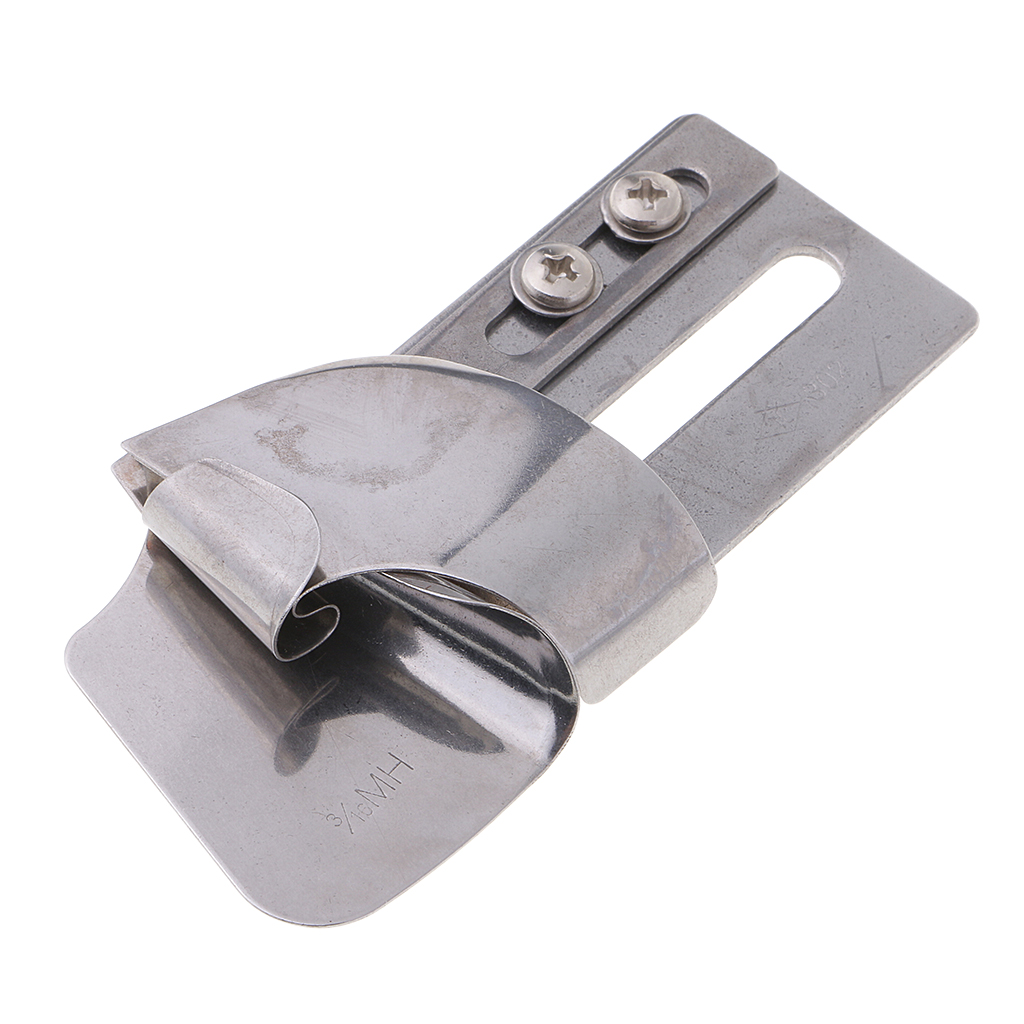

Sewing Machine Accessories Lap Seam Folder Attaching for 2 Needle Industrial Sewing Machines