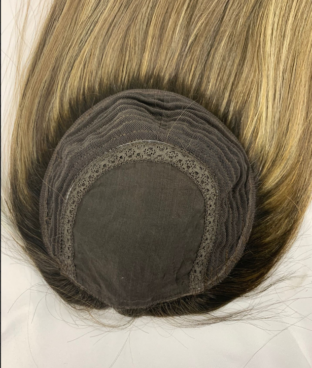 

Alishevy european virgin hair non-proce kosher hair topper ,6100 color piece jewish kippah fall topper free shipping