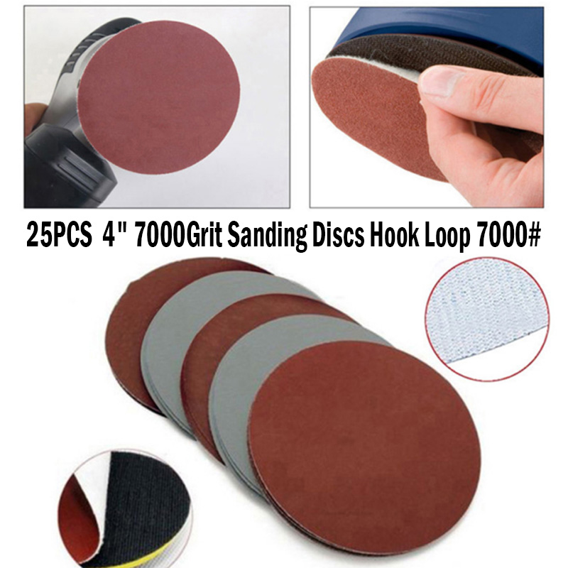 

Sanding Discs 400#/600#/800# Many Kind Grits Hook Loop Sandpapers 100mm Grinding