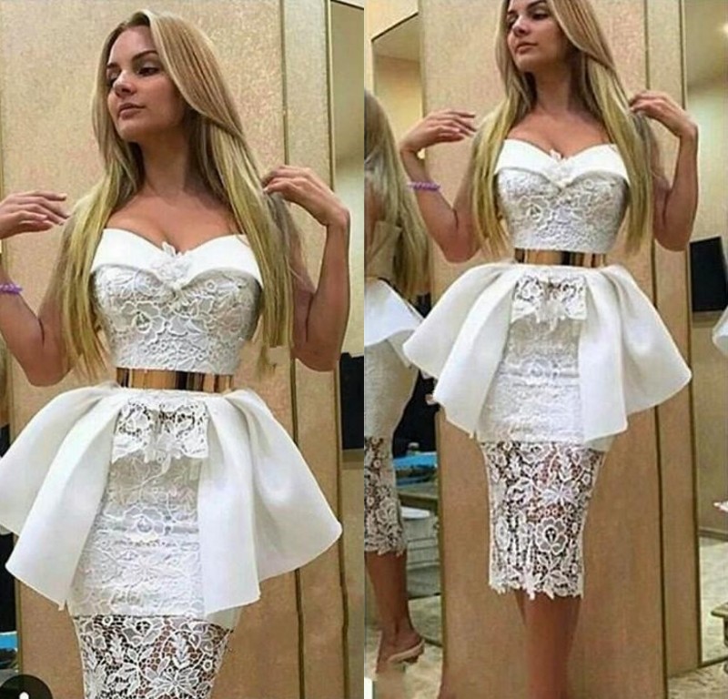 white lace aso ebi styles 2018