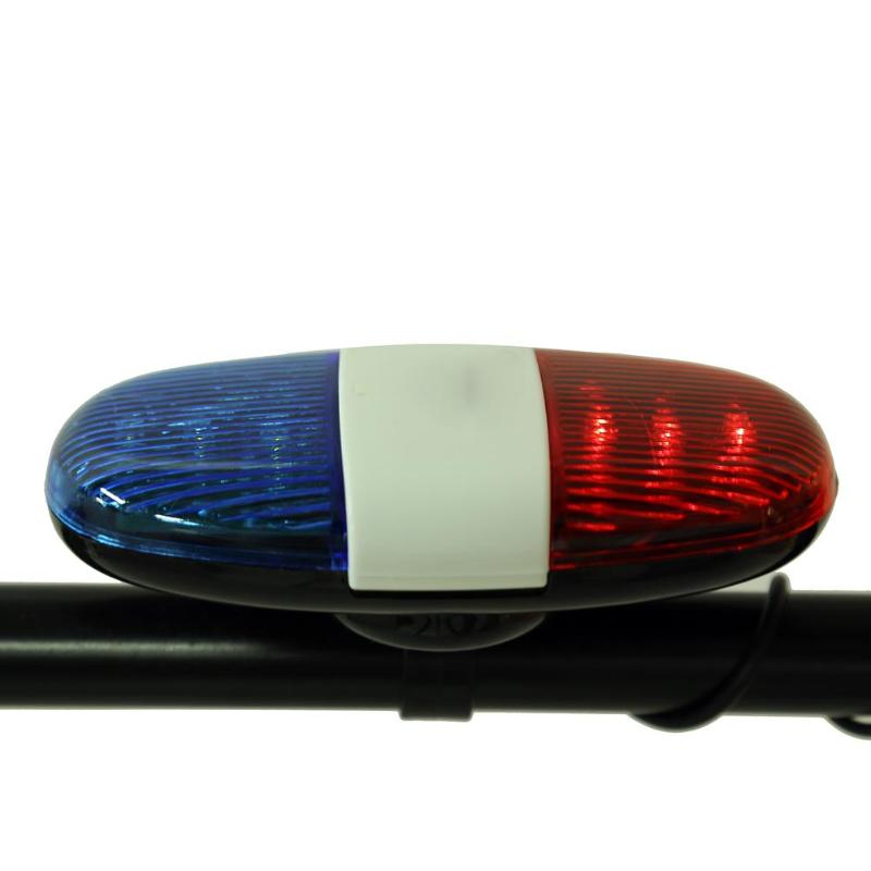 

6 LED 4 Tone Electronic Bicycle Bike Call Car Bike Light Bicycle Speaker Police Siren Timbre Bicicleta Bell Horn Accessories