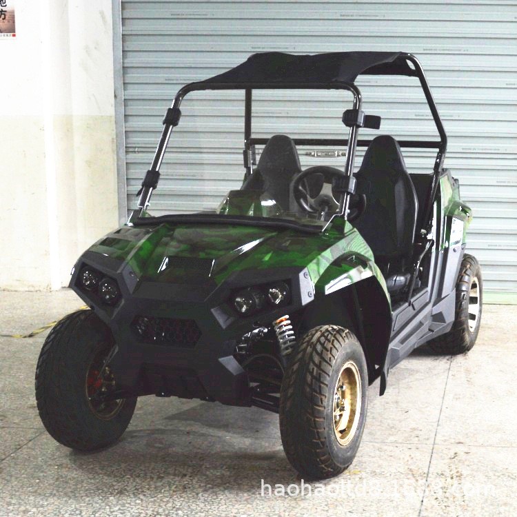 four wheeled electric mountain buggy