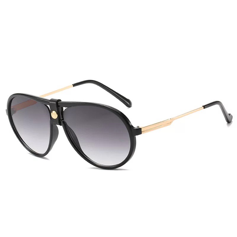 

Luxury Sunglasses 2020 For Unisex Fashion Oval designer UV Protection Lens Coating Mirror Lens Color Plated Frame ES7005