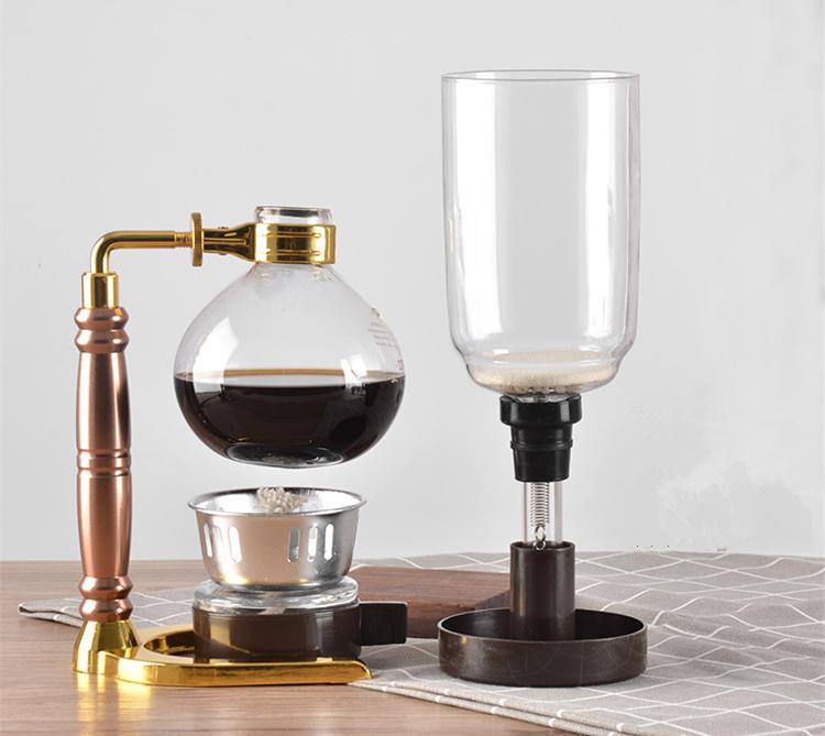 Cafetera Sifón Hario TCA-3D. 3 tazas.