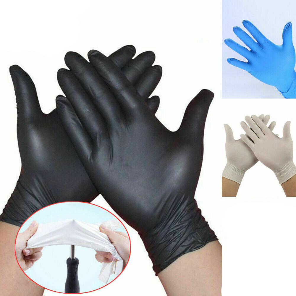 1000 Pcs Plastic Disposable Gloves for Cooking Cleaning Safety Handling G.. New