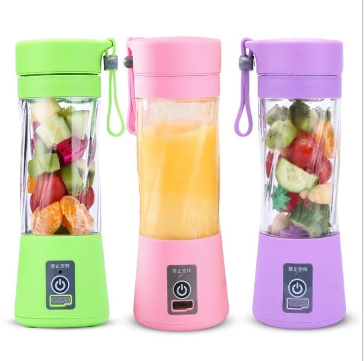 

USB Electric Blender Juicer Portable Rechargeable Bottle squeeze USB Juicer Mini Blenders Fruit Vegetable Juice Maker Kitchen Tools LSK93