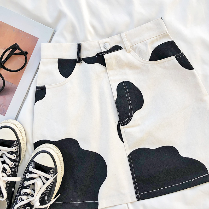 

2020 New Spring Summerr Women Skirt Sexy Mini Skirt With Pockets A-line Package Hip High Waist Skirts Women Clothing, White