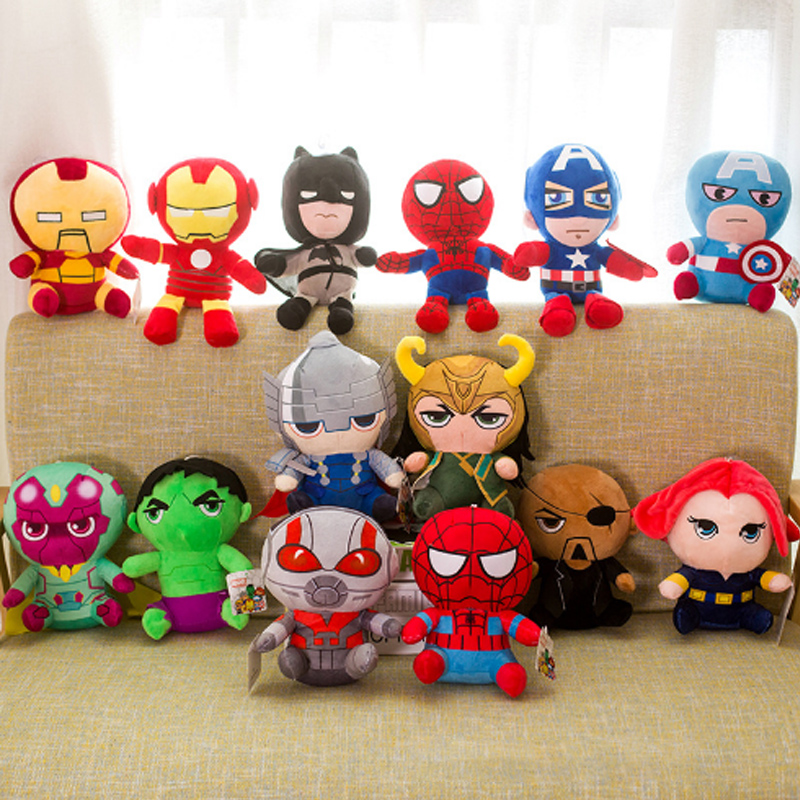 superhero cuddly toys