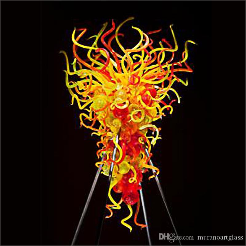 Contemporary small Murano glass chandelier with custom color Contemporary small Murano glass chandelier with custom color