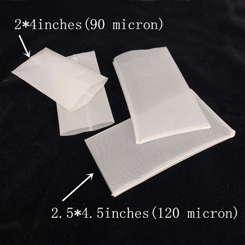 

New Rosin tech press machine wax Liquid Extraction filter bag 90 120 Micron Nylon Filter Mesh Rosin Tech Press Bags Polyester Mesh Bag