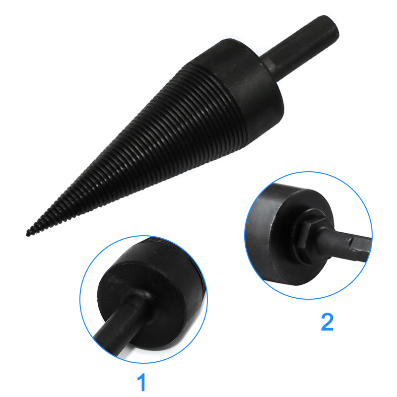 

High Speed Twist Drill Bit Wood Splitter Screw Cones Fast Splitting Wood Drill Splitter-30