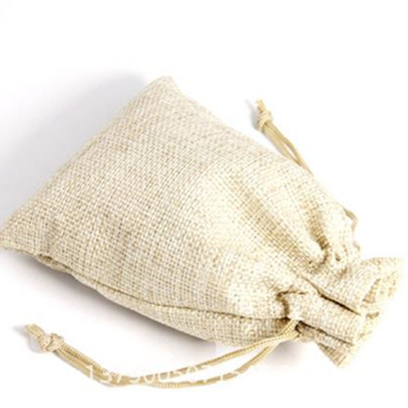 

5pcs New Year 2020 Santa Bags with Drawstring Christmas Gift Burlap Christmas Santa Sacks Candy Dragee Navidad Presents for Kids