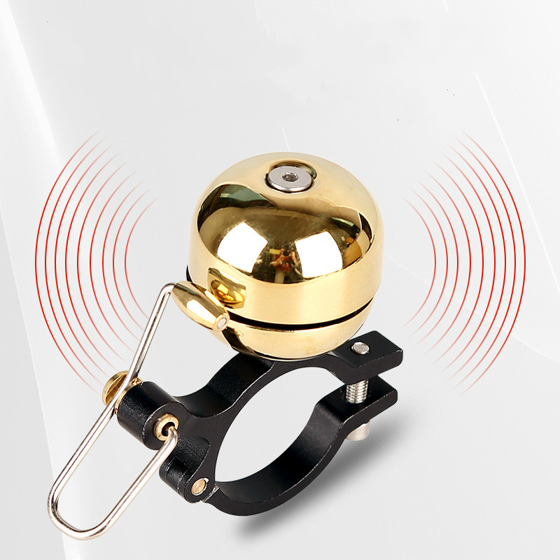 Tourbon Alarm Bicycle Ring Bell Cycling Classic Horn Handlebar Brass Ring-bell
