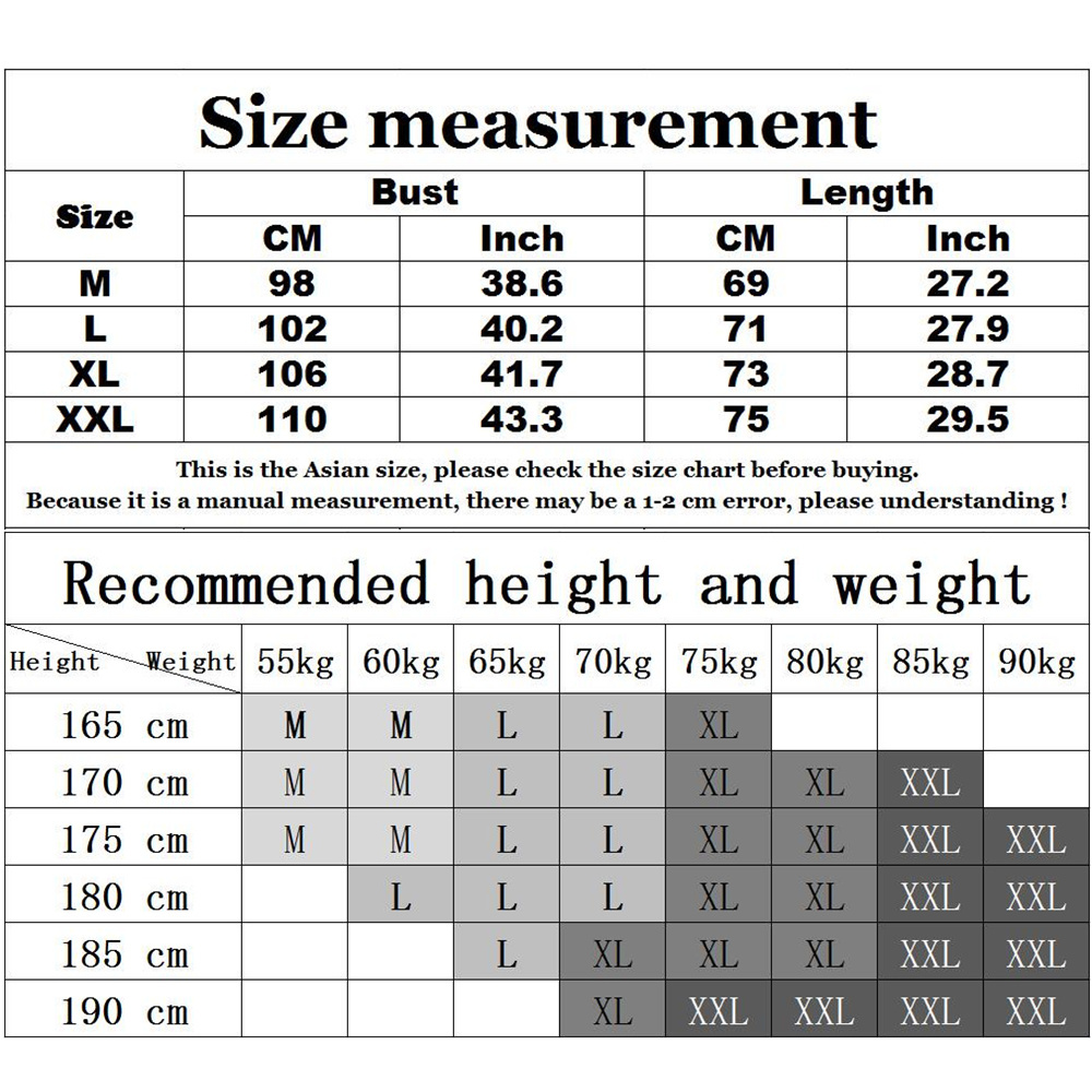 average shirt weight