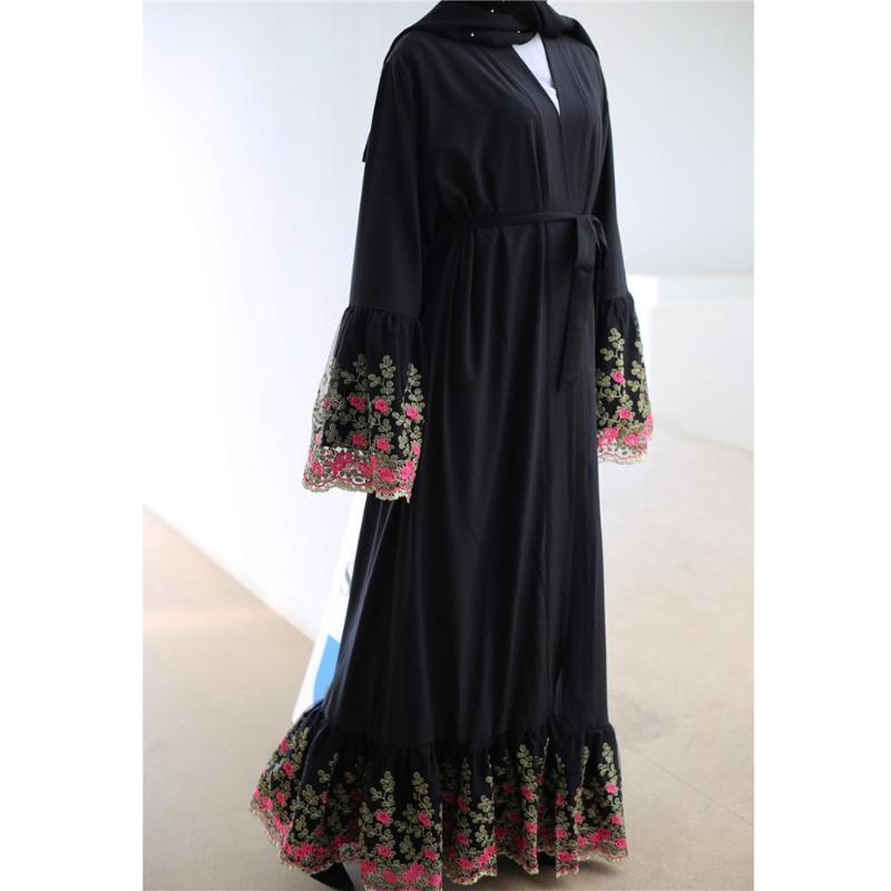

Abaya Kimono Muslim Cardigan Abayas For Women Hijab Dress Clothing Caftan Turkish Islamic Dubai Kaftan Oman Robe Djelaba Femme